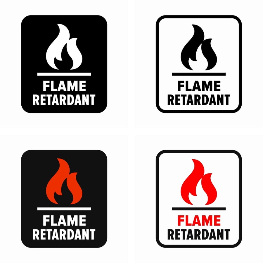 Fire Resistant Symbol - 1